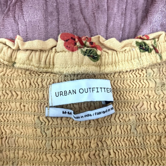 Urban Outfitters Yellow Cherry Mini Dress - Picture 5 of 5
